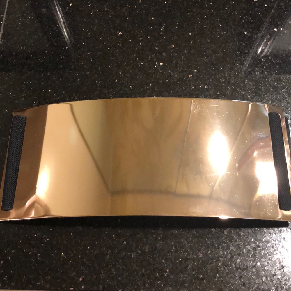 Gold plated belt one size